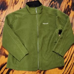 Marmot Green Fleece Jacket SZ MXL/WXXL